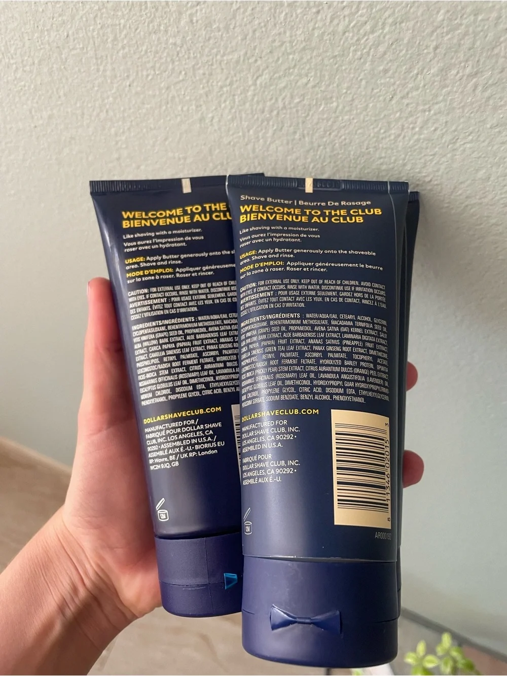 Dollar Shave Club 6oz unscented